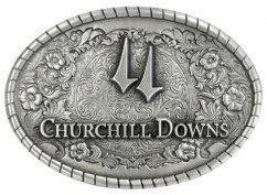 Indiana Metal Craft Churchill Downs Western Frame Pewter Buckle for 1.5 inches -1.75 inches Belts. IMC-Retail