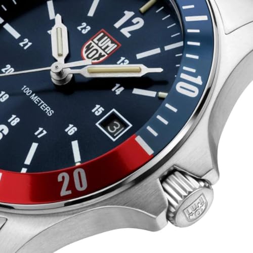 Luminox Zegarek do nurkowania XS.0914, Niebieski, czerwony, elegancki