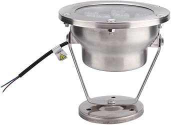 Led水中光rgb屋外防水カラフルな噴水スポットライト24wステンレス鋼ip68 Ac 24v水族館噴水池 3w