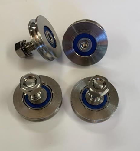 Tile saw carriage tray replacement wheels for most Target, Husqvarna and Felker tile saws.