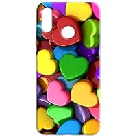 Mixroom - Cover Custodia Back case In TPU Silicone Morbido Per Huawei P Smart 2019 Fantasia Orsetto Love Cuore M714