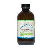 NutraPro International Virgin Cod Liver Oil - Natural, Wild Caught & Fresh Tasting (Peppermint Flavo