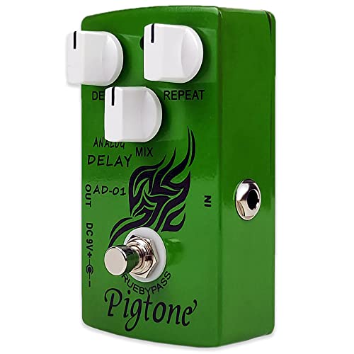 Pédale d'effet analogique pour guitare PP-22 True Bypass contre la perte de signal sonore