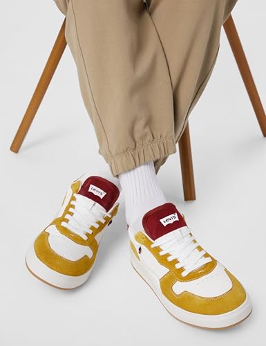 Image of Levi's Mens Drift Levis Men Colourblocked PU Sneakers