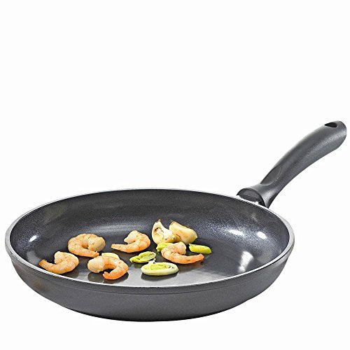 Karl Kruger 21724 P Potsdam Aluguss Series Flat Pan With Ceramic Coating, 24 Cm, Metal, Black #TOP3