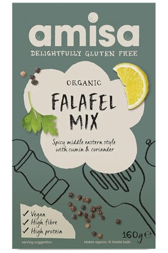 Amisa Organic - Gluten Free Mixes - Falafel - 160g image 2