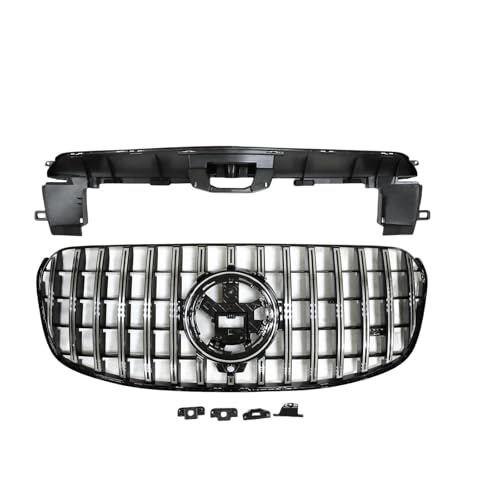 Grille de calandre Mercedes GLS X167 2024 en finition chrome élégante