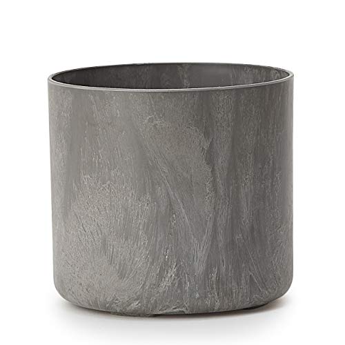 植木鉢 小型中型 アートストーン シリンダーR L 20 グレー 植木鉢 小型中型 アートストーン シリンダーR L 20 グレー