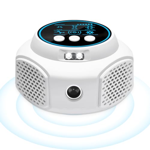 Repelente de roedores ultrasónico enchufable, repelente ultrasónico de ratas de plagas para interiores, repelente ultrasónico de roedores de 360°, repelente de ardillas para pulso de casa y luz