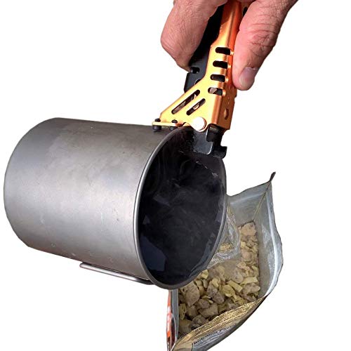OUTDOOR ELEMENT Handled™ Pot Gripper & Recycler – Lightweight Camp Kitchen Tool | Safe Potholder, Fuel Canister Recycling & Essential Compact Camping, Backpacking, Overlanding & Outdoor Cooking Gear - Image 3