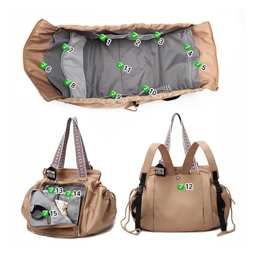 Sac à dos de sport raffiné avec cordon de serrage pour gym et yoga - 4