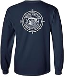 Koloa Surf Long Sleeve Black Marlin Cotton T-Shirts. Regular, Big & Tall