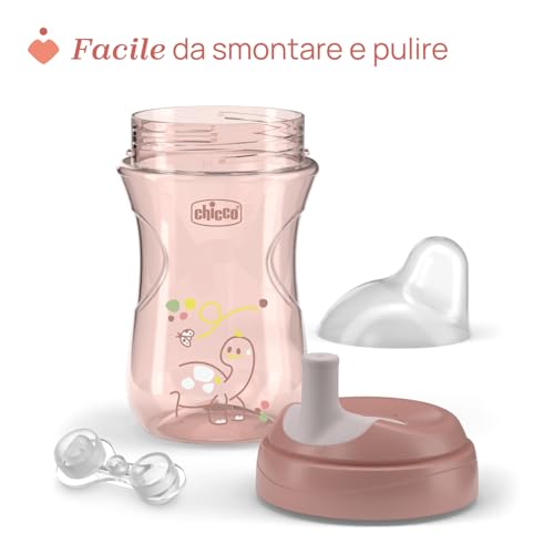 Chicco Tazza Advanced 12M+ Capacità 266Ml Colore Rosa, 1 Pezzo - 6