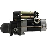BCXFORK 24V 10T Starter Motor 10461444 RE51725 RE52120 Compatible for John Deere Engines - Marine