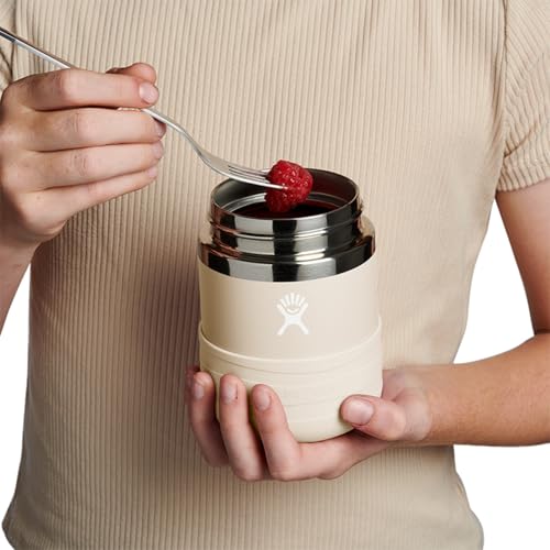 Image of Hydro Flask Insulated Food Container - Snack Container for Kids and Lunch Box - 12 Oz Food Jar in Coconut Cream