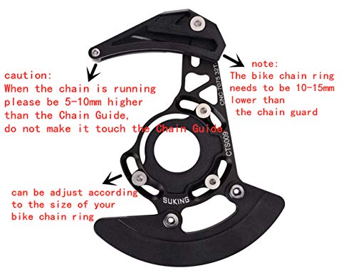 Besnin Chain Guide Iscg-05/Iscg-03 Mountain Bike Chain Guide Bike Mtb Chain Guide For 1X System (Iscg-03) #TOP1
