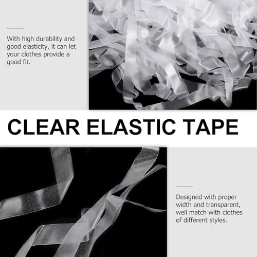 Élastique transparent 6 mm en TPU extensible et résistant