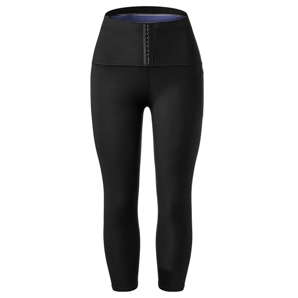 ujeavette Hot Sauna Slimming Shorts High Waist Shaper Burn Fat Burning 9 Point L XL-picture-56