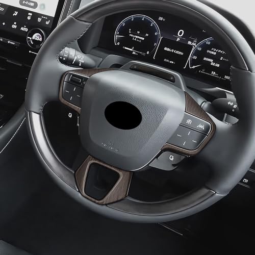 TADOKAPATU トヨタ アルファード 40系 専用 ステアリングパネル ステアリングカバー ハンドルスイッチ カバー ガーニッシュ アクセサリー爪キズ防止 内装パーツ 簡単取付 ABS樹脂製 3PCS Alphard 40系 2023年6月〜【木目調