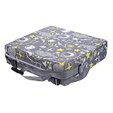 VALICLUD Cojín de Asiento Elevador Diseño Colorido de Dibujos Animados, Antideslizante y Resistente al Desgaste, Adecuado para Silla de Comedor Infantil