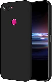 جراب حماية من السيليكون والبولي يوريثين الحراري السائل المرن مضاد للصدمات والخدش هونلين لموبايل شاومي مي 8 لايت 6.26 بوصة أسود