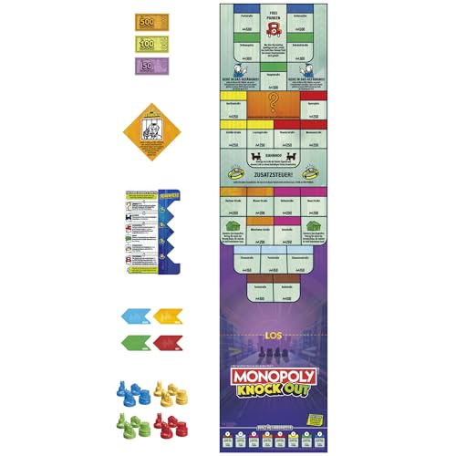 Monopoly Knockout Jeu de société Familial Version Allemande – Image 4