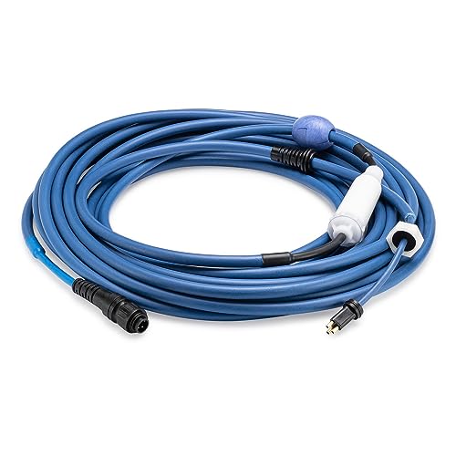 Dolphin Genuine Replacement Part Durable 60 FT Blue Cable with Swivel for Tangle-Free Operation 99958821-DIY