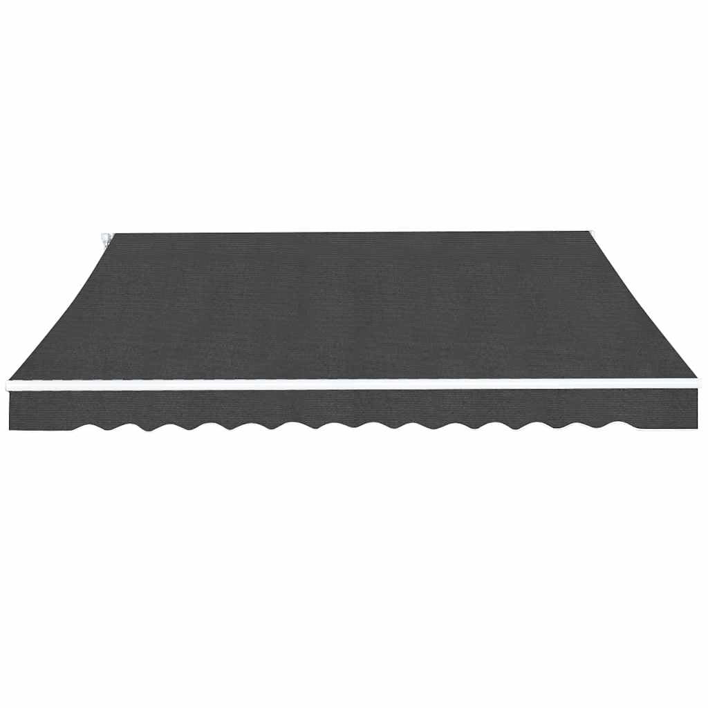 Auvent pliable 350 cm pour protéger le balcon de la chaleur et des UV
