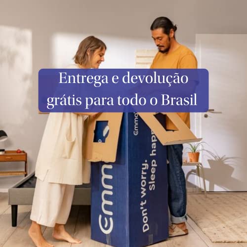 Cama Box Montável – Emma Basics – Casal (138x188 cm)