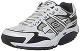 Skechers Men's Kinetix Masterson Resistance Trainer, White/Navy, 13 M US