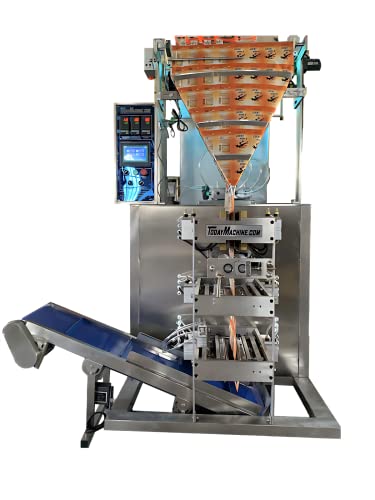Multi lane packaging machine multi line vertical sachet form fill seal plastic strip stick pack packing machine