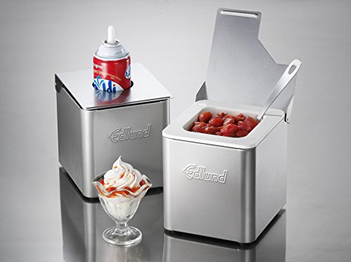 Edlund CSB-016 Countertop Cold Pan Box 1/6 Pan Enclosure with 3/4 Hinged Lid