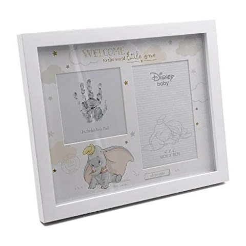 Disney Baby Dumbo Hand Print & Photo Frame Cover