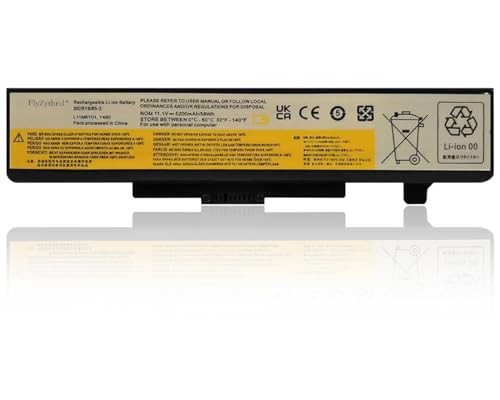Batterie L116Y01 pour Lenovo IdeaPad Y580P et Z485 bloc d'alimentation de remplacement 11.1V