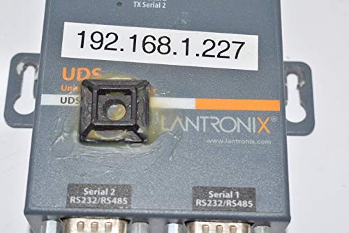 Lantronix Uds2100 Device Server For Serial To Ethernet Conversion - Convert From Rs-232, Rs-485, Rs-422. Db-9, 2-Wire, 4-Wire, Serial To Rj-45 10/100 Mbs Fast Ethernet; Wall Mountable, Rail Mountable - Ud2100001-01 #TOP1