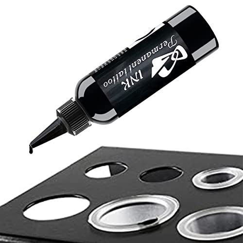 UMIKAkitchen - Tattoo Artist Professional Black Tattoo Ink Universal True Black Body Art Tattoo Farbpigment / Temporäre Tätowierung (Schwarz) (230ml) Cover