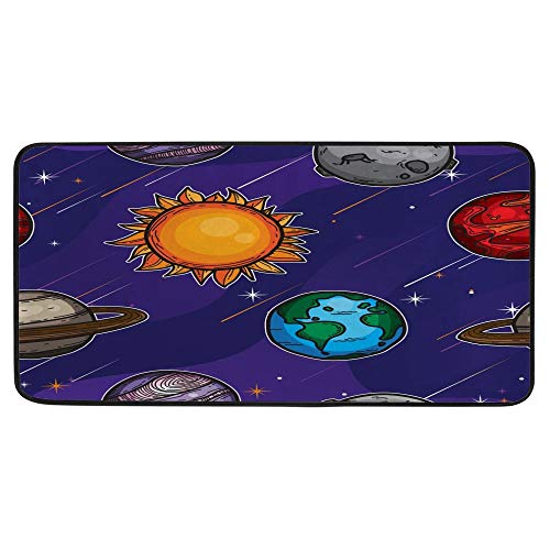 Tapis de cuisine antidérapant rembourré et extra épais pour sol de bureau moderne