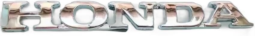 Car Name Emblem Monogram Logo Sign Badge Decals Sticker Full Chrome Plastic for (Hond Name)