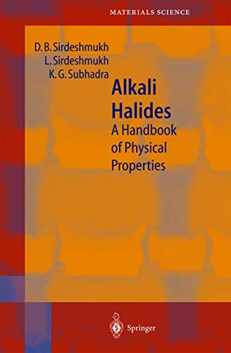 Alkali Halides: A Handbook of Physical Properties (Springer Series in Materials Science)