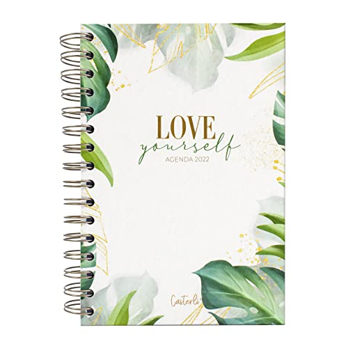 Casterli - Agenda annuel 2022 - Jour de page Format A5 Cover