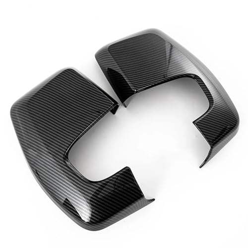 Coques de rétroviseurs pour Ford Tourneo Transit Custom style carbone contre les rayures