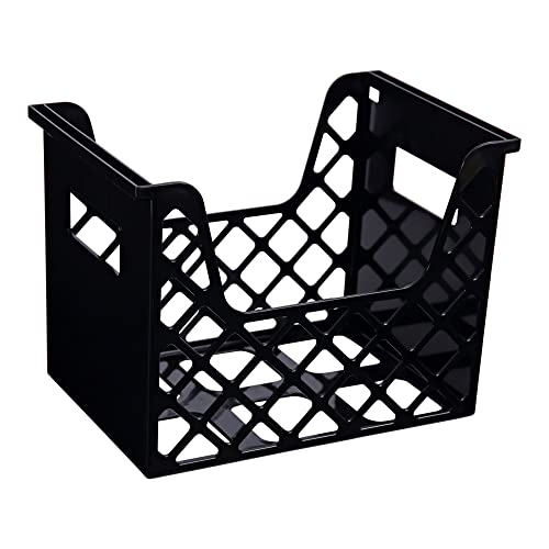 Universal 08123 Recycled Desktop File Holder, Plastic, 13 1/4 X 8 1/2 X 9 5/8, Black