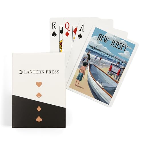 Baraja de cartas Poker New Jersey Painterly 52 piezas