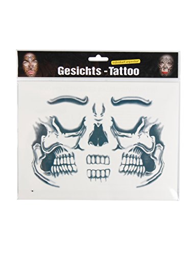 Preisvergleich Produktbild Deiters Gesichtstattoo Totenkopf