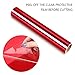TECKWRAP Chrome Red Vinyl Adhesive Red Chrome Vinyl Permanent Vinyl for Cricut Machine 1ftx5ft