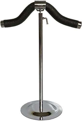 Zerodeko Soporte de exhibición de vestidos en forma de T, organizador de almacenamiento de ropa para niños, colgador de tela de acero inoxidable