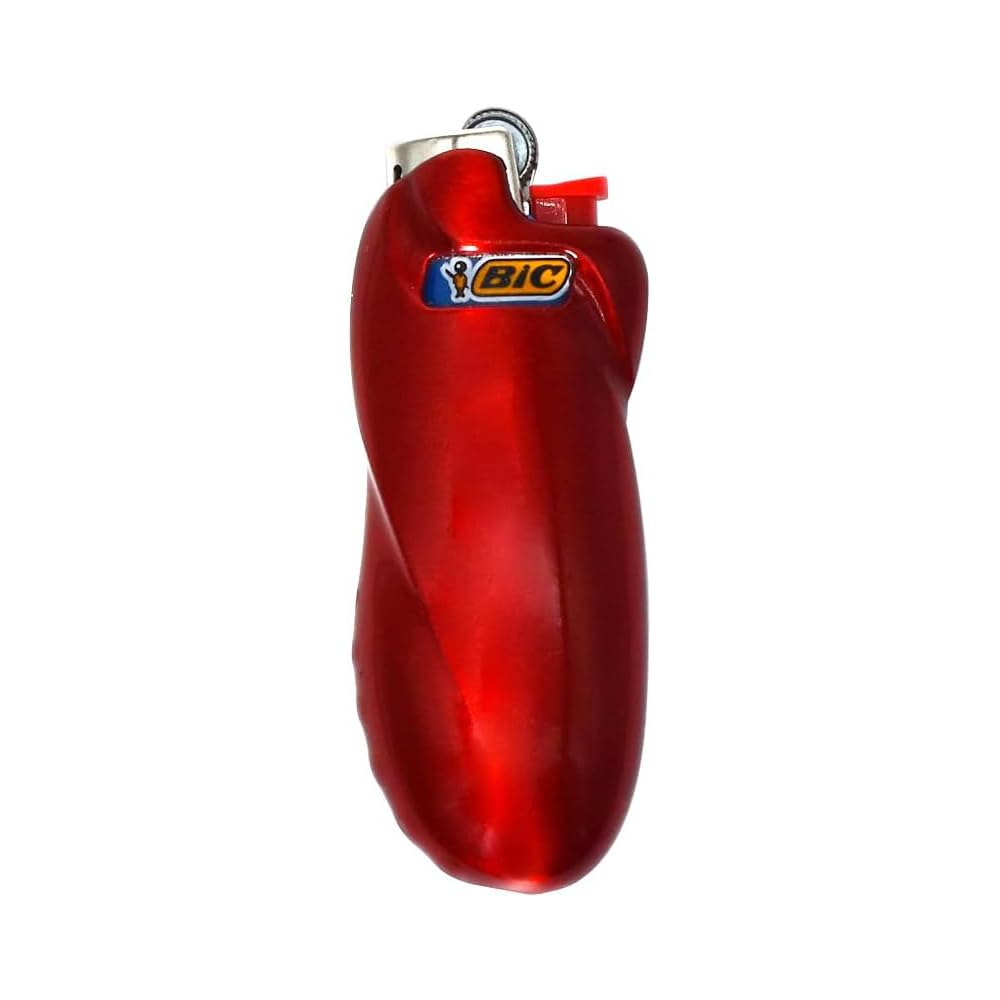 Amazon.co.jp: BIC J5 Bic Mini Lighter ミニライター ケース 赤
