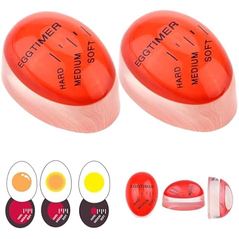 2-Piece Colour Changing Egg Timer Set Cover
