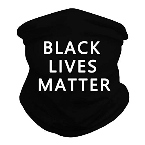 Freedomanoth Mascarilla Reutilizable para Mujeres Hombres Black Lives Matter Mask No Puedo Respirar Rápido Y Transpirable Cover