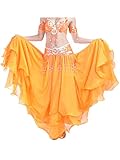 faldas para bailar danza del vientre Falda de 3 capas de gasa. Talla única.